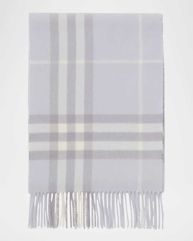 Giant Check Cashmere Scarf